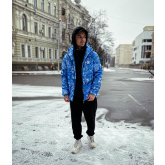 Мужская голубая теплая куртка.7-445 - Інтернет-магазин спільних покупок ToGether