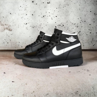 Зимові дитячі ботінки Nike Jordan колір чорний - Інтернет-магазин спільних покупок ToGether