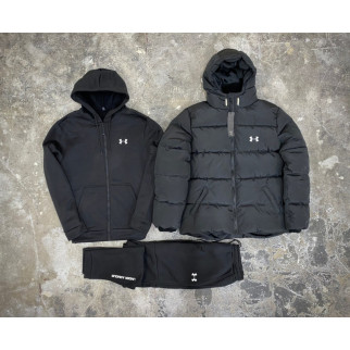 Комплект 3 в 1 куртка зимова + кофта на змійці + штани Under Armour RD272/RD033/RD283 - Інтернет-магазин спільних покупок ToGether