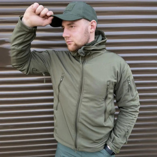 Куртка Soft Shell Tactical олива S-6 - Інтернет-магазин спільних покупок ToGether