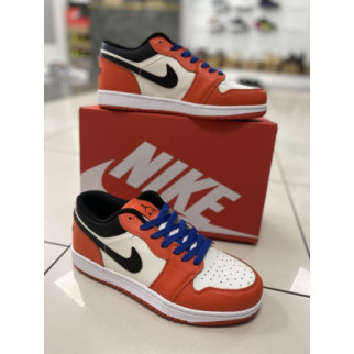 Кроссовки Nike Air Jordan 1 low (orange)  - Інтернет-магазин спільних покупок ToGether