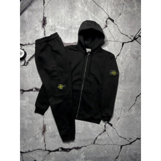 Спортивний костюм Stone Island зимовий чорний - Інтернет-магазин спільних покупок ToGether