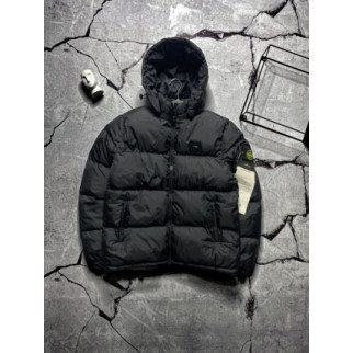 Куртка мужская зимняя черная Stone Island  - Інтернет-магазин спільних покупок ToGether