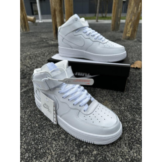 Зимние кроссовки Nike Air Force ЛИЦЕНЗИЯ (white)  - Інтернет-магазин спільних покупок ToGether