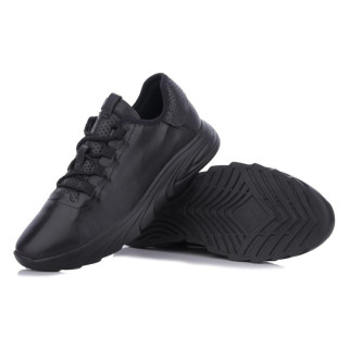Чоловічі чорні шкіряні кросівки утеплені - Інтернет-магазин спільних покупок ToGether