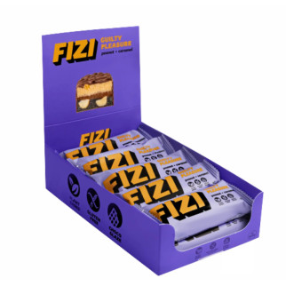 FIZI Chocolate Bar - 10х45g Peanut-Caramel батончики с карамелью - Інтернет-магазин спільних покупок ToGether
