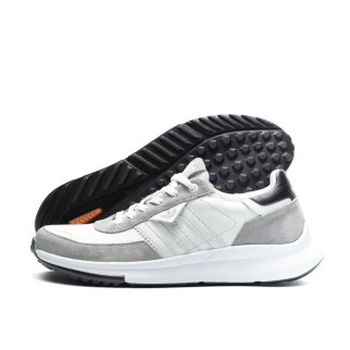 шкіряні кросівки Adidas колір сірий, білий - Інтернет-магазин спільних покупок ToGether