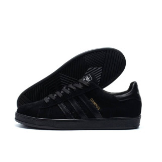 шкіряні демісезонні кросівки Adidas (чорні) - Інтернет-магазин спільних покупок ToGether