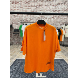 Футболка Heron Preston "Стиль" оранжевая f572 - Інтернет-магазин спільних покупок ToGether