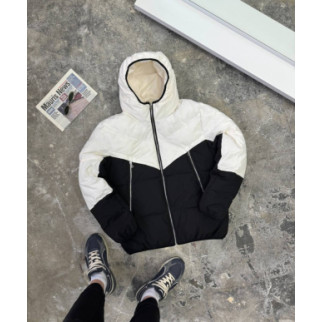 Куртка Mild чорна біла весна осінь еврозима RD299 - Інтернет-магазин спільних покупок ToGether