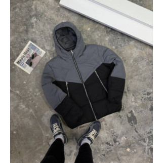 Куртка Mild чорна графит весна осінь еврозима RD300 - Інтернет-магазин спільних покупок ToGether