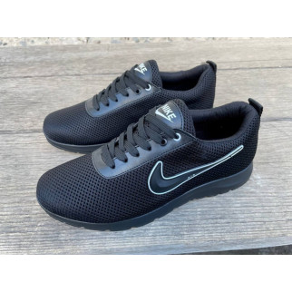 Кросівки літні сітка Nike колір чорний, білий  - Інтернет-магазин спільних покупок ToGether
