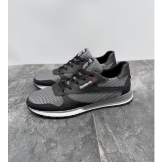 Кросівки літні сітка Reebok колір чорний, сірий - Інтернет-магазин спільних покупок ToGether