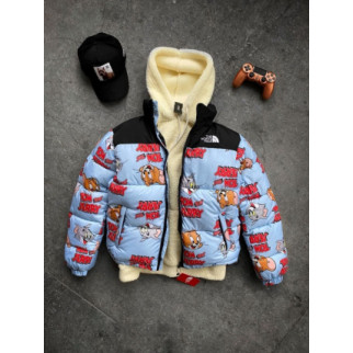 Куртка зимняя в стиле The North Face Том и Джерри - Інтернет-магазин спільних покупок ToGether