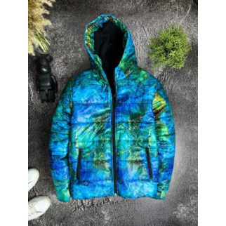 Куртка демисезонная цвет морская волна  7-366 - Інтернет-магазин спільних покупок ToGether
