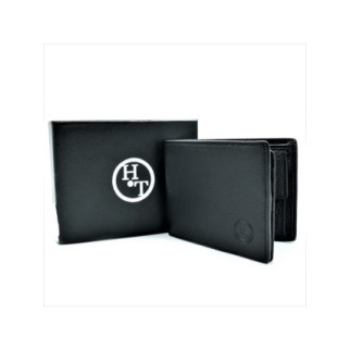 Чоловічий шкіряний гаманець 1 х 9 х 3 см Чорний wtro-1123 - Інтернет-магазин спільних покупок ToGether