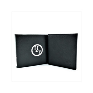 Чоловічий шкіряний гаманець 11 х 9,5 х 2 см Чорний wtro-508 - Інтернет-магазин спільних покупок ToGether