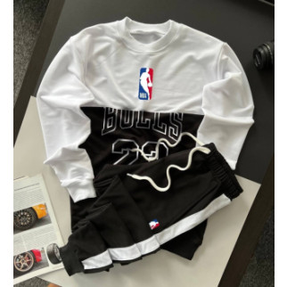 Спортивний костюм BOLLS чорно білий  - Інтернет-магазин спільних покупок ToGether