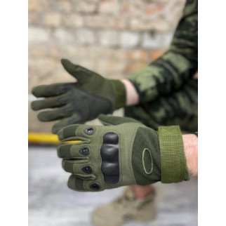 Тактичні рукавиці з пальцями олива - Інтернет-магазин спільних покупок ToGether