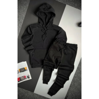Зимовий костюм худі + штани ( чорний ) - Інтернет-магазин спільних покупок ToGether