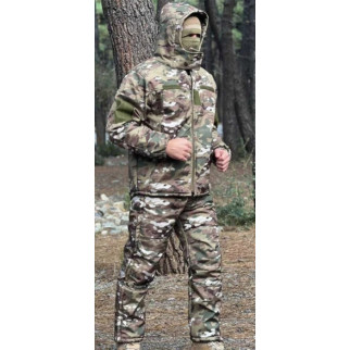 Зимовий тактичний костюм Softshell MultiCam - Інтернет-магазин спільних покупок ToGether