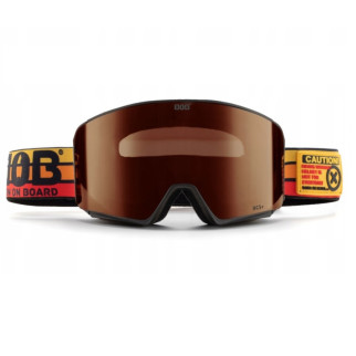 Маска гірськолижна BOB Caution! S3 Black/Brown Lens(GOG-026) - Інтернет-магазин спільних покупок ToGether