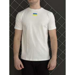Футболка біла Прапор України RD193 - Інтернет-магазин спільних покупок ToGether