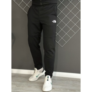 Демісезонні штани чорні TNF білий лого (двонитка) RD118 - Інтернет-магазин спільних покупок ToGether