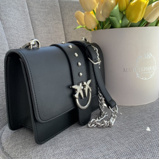Жіноча сумка  Pinko Classic Love Bag Icon Simply black/silver  - Інтернет-магазин спільних покупок ToGether