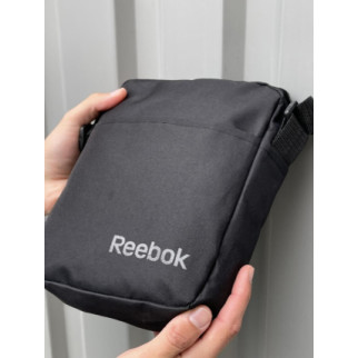 Барсетка чорна Reebok з чорним лого - Інтернет-магазин спільних покупок ToGether