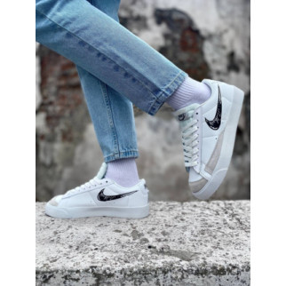 жіночі кросівки nike blazer low sketch black white - Інтернет-магазин спільних покупок ToGether