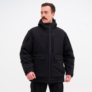 Куртка тактична зимова для поліції Softshell Ukr Cossacks чорна - Інтернет-магазин спільних покупок ToGether