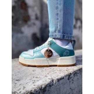 жІночі кросівки nike dunk low white turquoise - Інтернет-магазин спільних покупок ToGether