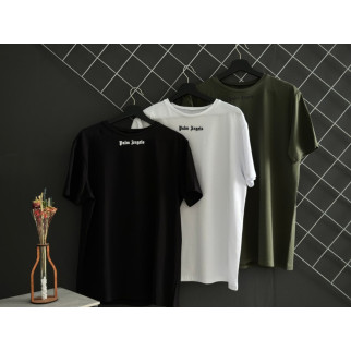 Комплект із трьох футболок Palm (чорна, біла, хакі) - Інтернет-магазин спільних покупок ToGether