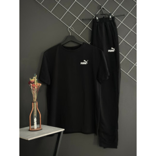 Штани чорні Puma (двонитка) + футболка чорна Puma - Інтернет-магазин спільних покупок ToGether