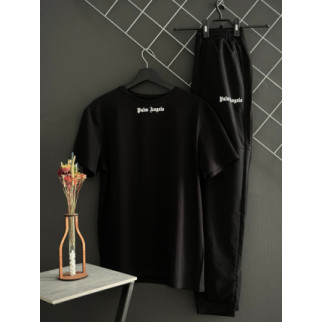 Штани чорні Palm Angels (двонитка) + футболка чорна Palm Angels - Інтернет-магазин спільних покупок ToGether