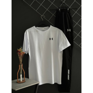 Штани чорні Under Armour (двонитка) + футболка біла Under Armour - Інтернет-магазин спільних покупок ToGether