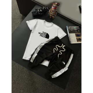 Комплект футболка та штани TNF колір: білий, чорний - Інтернет-магазин спільних покупок ToGether