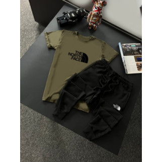 Комплект футболка та штани TNF колір: хакі, чорний  - Інтернет-магазин спільних покупок ToGether