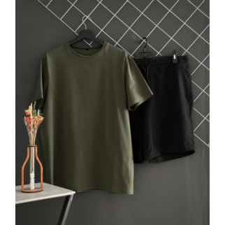 Шорти чорні + футболка хакі RD161/RD199 - Інтернет-магазин спільних покупок ToGether