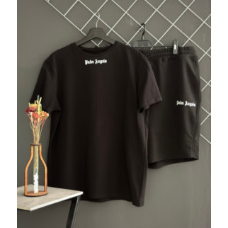 Шорти Palm Angels білий лого + футболка Palm Angels чорна RD186/RD216 - Інтернет-магазин спільних покупок ToGether