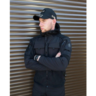 Флісова куртка US ARMY чорна 0308 - Інтернет-магазин спільних покупок ToGether