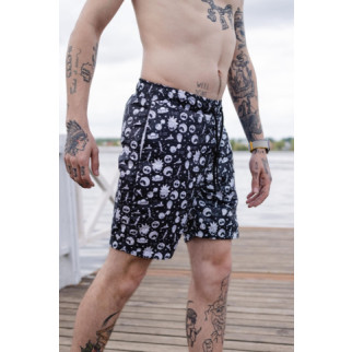 плавальні шорти without rick and morty black - Інтернет-магазин спільних покупок ToGether