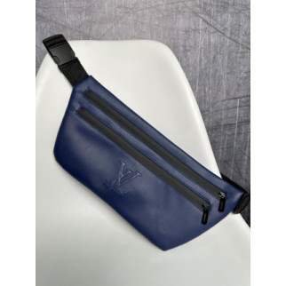 Бананка-сумка з шкірозамінника синя Louis Vuitton - Інтернет-магазин спільних покупок ToGether
