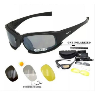 Тактичні захисні окуляри чорні  - Інтернет-магазин спільних покупок ToGether