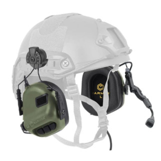 Активні навушники Earmor M32H із кріпленням на шолом та мікрофоном олива. - Інтернет-магазин спільних покупок ToGether