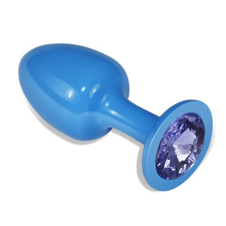 Синя анальна пробка із синім каменем у подарунковому пакованні Rosebud Blue 18+ - Інтернет-магазин спільних покупок ToGether