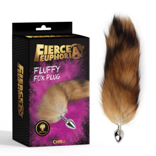 Анальний корок із хвостом Fluffy Fox Plug 18+ - Інтернет-магазин спільних покупок ToGether