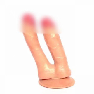 Double Dildo 2 size in Anal Butt Vagina Orgasm Dong Women Sex Toy 3 Colours Flesh 18+ - Інтернет-магазин спільних покупок ToGether