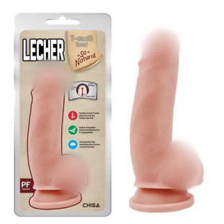 Тілесний фалоімітатор на присосці Lecher 18+ - Інтернет-магазин спільних покупок ToGether